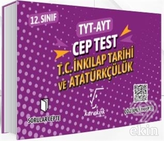 TYT AYT Cep Test 12. Sınıf T.C. İnkılap Tarihi ve