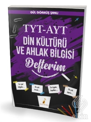 TYT-AYT Din Kültürü ve Ahlak Bilgisi Defterim