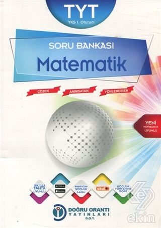 TYT YKS 1. Oturum Matematik Soru Bankası