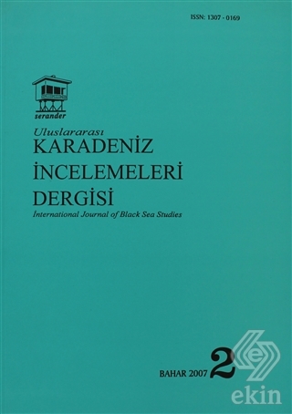 Uluslararası Karadeniz İncelemeleri Dergisi / İnte