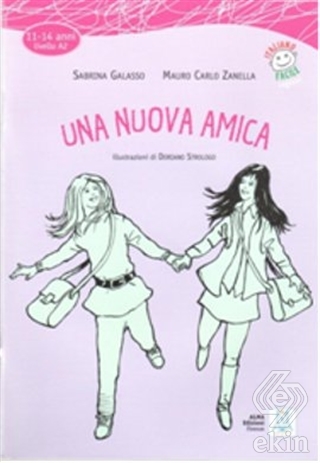 Una Nuova Amica + CD (İtalyanca Okuma Kitabı Orta