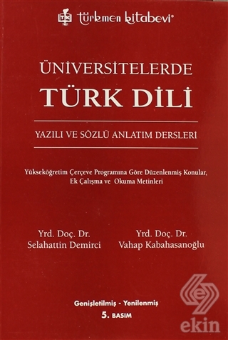 Üniversitelerde Türk Dili