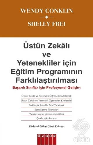 Üstün Zekalı ve Yetenekliler İçin Eğitim Programın