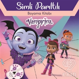 Vampirina - Simli Parıltılı Boyama Kitabı