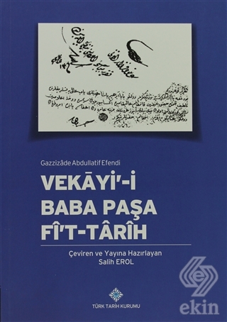 Vekayi-i Baba Paşa Fi\'t-Tarihi