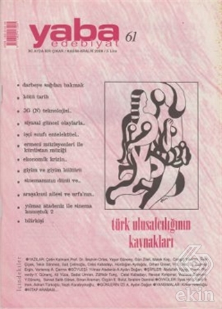 Yaba Edebiyat Dergisi Sayı: 61