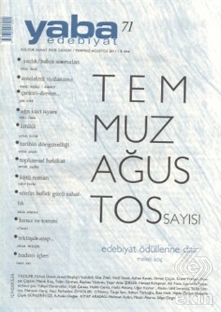 Yaba Edebiyat Dergisi Sayı: 71