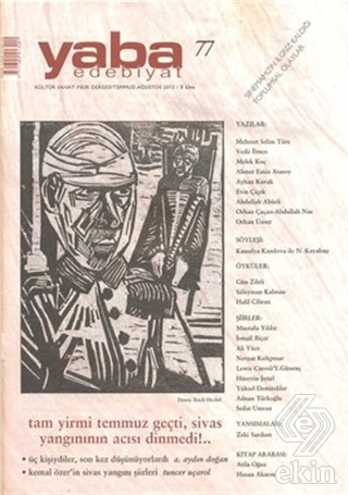 Yaba Edebiyat Dergisi Sayı: 77