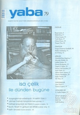 Yaba Edebiyat Dergisi Sayı: 79