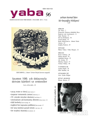 Yaba Edebiyat Dergisi Sayı: 96