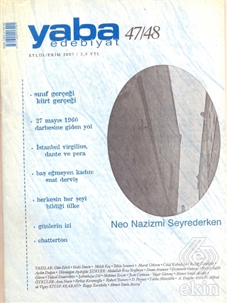 Yaba Edebiyat Sayı: 47-48