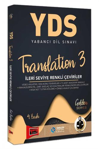Yargı YDS Translation 3 Golden Serisi