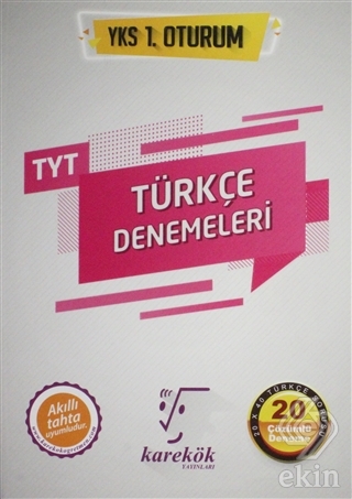 YKS 1. Oturum TYT Türkçe Denemeleri 20 Çözümlü Den
