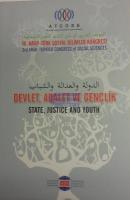 Devlet, Adalet ve Gençlik : State, Justice and Youth : 3. Arap Türk Sosyal Bilimler Kongresi