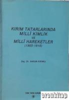 Kırım Tatarlarında Milli Kimlik ve Milli Hareketler (1905-1916)