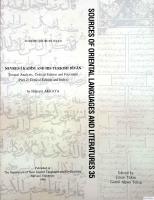 Nevres - i Kadim and his Turkish Divan Part II Textual Analysis : Critical Edition and Index : Nevres - i Kadim ve Türkçe Divanı ( 2. Tenkidli Metin ve Dizin ) İnceleme, Tenkidli Metin ve Tıpkıbasım