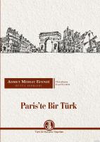 Pariste Bir Türk