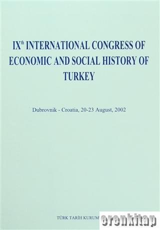 9. International Congress Of Economic and Social History of Turkey %20
