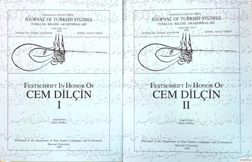 Festschrift in Honor of Cem Dilçin I - II : Cem Dilçin Armağanı I - II