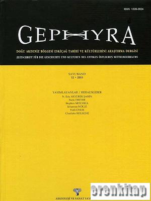 Gephyra Sayı 12 / Volume 12 - 2015