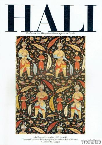 HALI : Issue 35, JULY/AUGUST/SEPTEMBER 1987