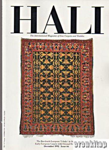 HALI : Issue 66, NOVEMBER/DECEMBER 1992
