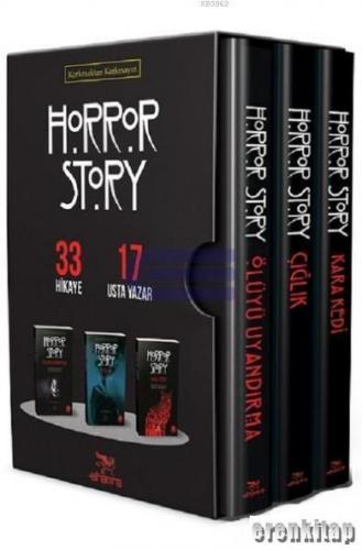 Horror Story - Özel Kutu Set (3 Kitap) :   Ölüyü Uyandırma - Çığlık - Kara Kedi