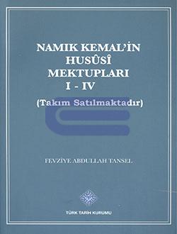 Namık Kemal'in Hususi Mektupları I - IV. Cilt (Takım Satılmaktadır) (K
