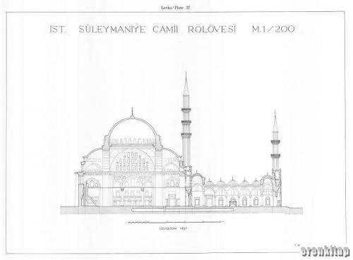 Mimar Sinan Yapıları'nın Çizimleri - Rölöveler I - II Bölüm Ali Saim Ü