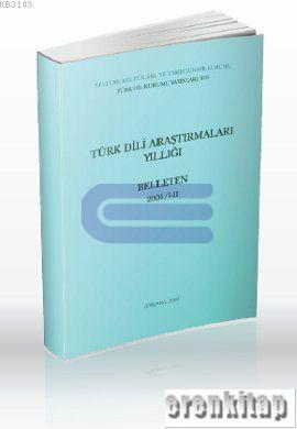 Türk Dili Araştırmaları Yıllığı - Belleten 2001 / 1-2 Kolektif