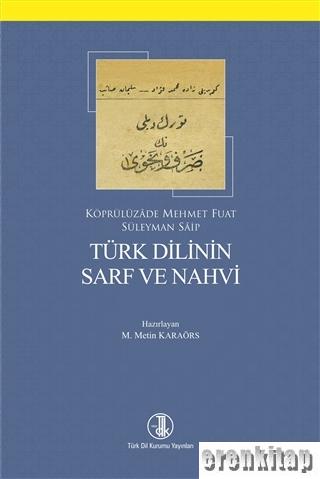 Türk Dilinin Sarf ve Nahvi