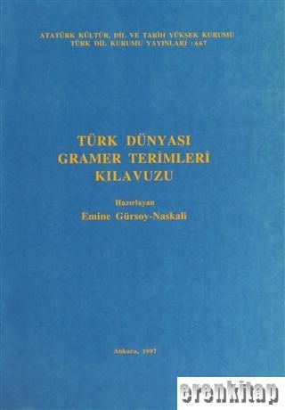 Türk Dünyası Gramer Terimleri Kılavuzu
