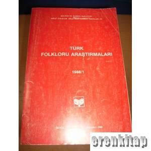 Türk Folkloru Araştırmaları 1988 / 1 Marianne Moon