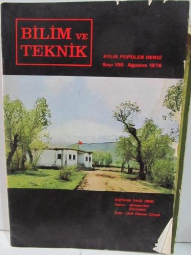 Bilim ve Teknik - Aylık Popüler Dergi Sayı: 105, Ağustos 1976 / Suphan Dağında Kayak / Doğal Alanların ve Türlerin Korunması Elektronik Einstein