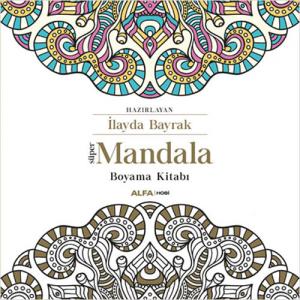 Süper Mandala Boyama Kitabı
