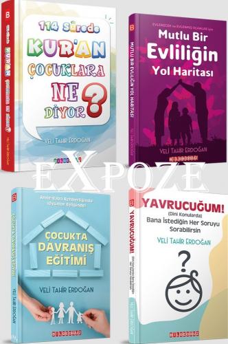 Kuran Bana Ne Diyor Aile Seti - 4 Kitap Veli Tahir Erdoğan