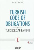 Turkish Code Of Obligations Türk Borçlar Kanunu