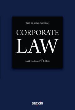 Corporate Law 4.baskı Şaban Kayıhan
