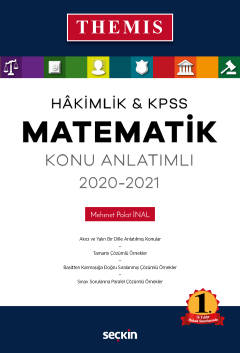 Hakimlik & KPSS THEMIS – Matematik Konu Anlatımlı 2020 – 2021 Mehmet P