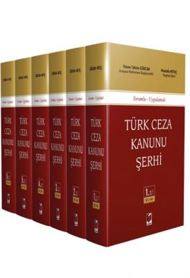 Türk Ceza Kanunu Şerhi (6 Cilt) Hasan Tahsin Gökcan