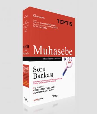 ​Temsil Yayınları 2020 KPSS A Grubu Teftiş Muhasebe Soru Bankası Prof 