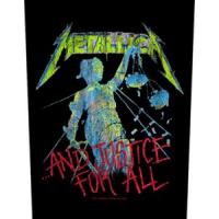 Metallica 'And Justice For All' Backpatch Metallica 'And Justice For All' Backpatch