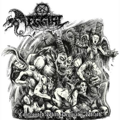 Deggial ‎– Confronted With Deggial's Wrath CD