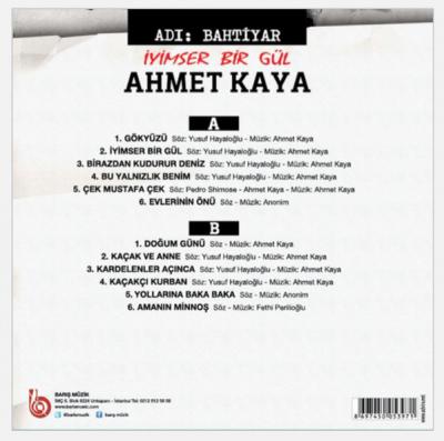 Ahmet Kaya - Adı Bahtiyar LP