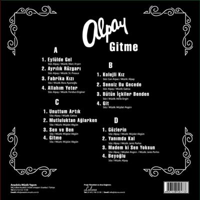Alpay - Gitme LP