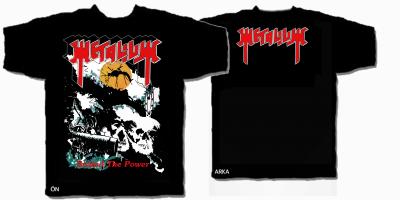Metalium - Behind The Power (2. baskı) T-shirt