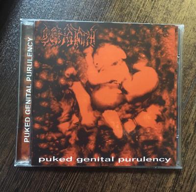Cenotaph ‎– Puked Genital Purulency CD