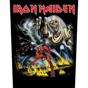 Iron Maiden - The Number Of The Beast Backpatch