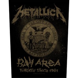 Metallica - Bay Area Thrash Backpatch