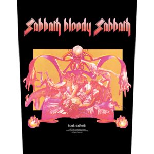 Black Sabbath - Sabbath Bloody Sabbath Backpatch